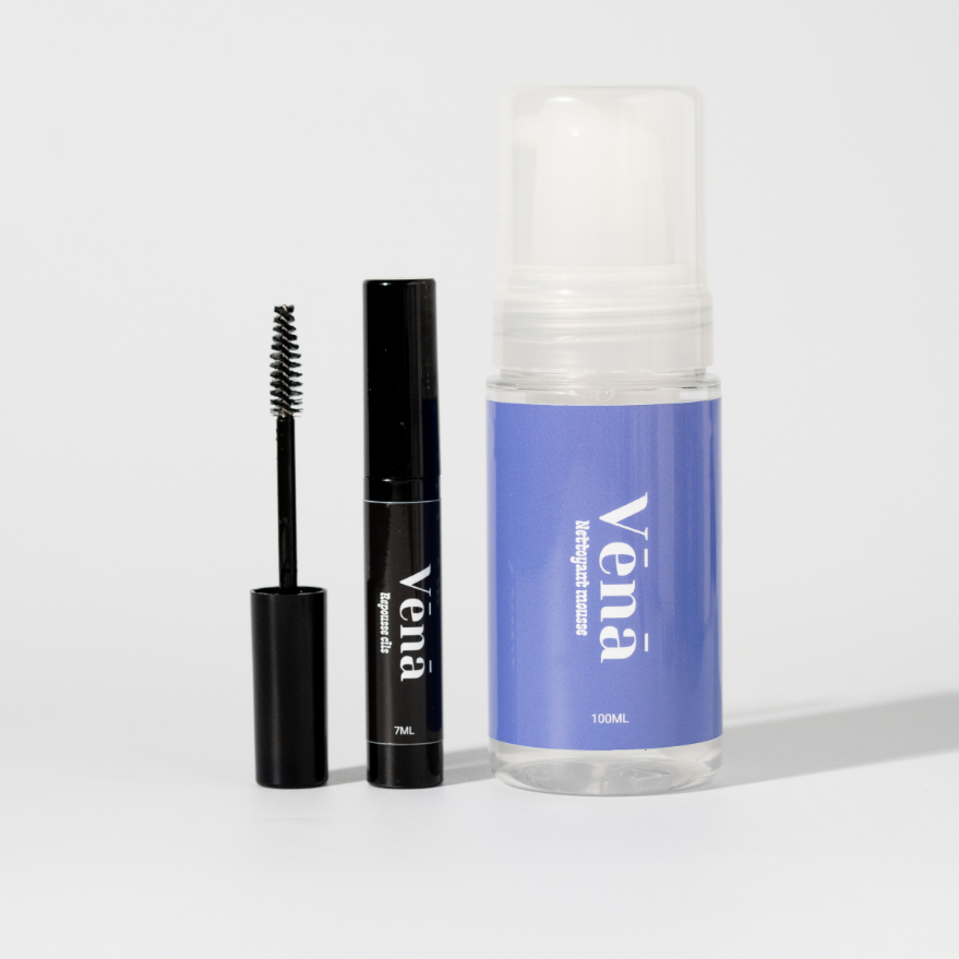 Coffret repousse cils et mousse