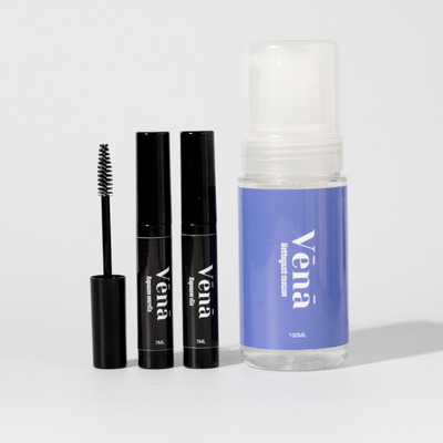 Coffret repousse cils, repousse sourcils et mousse nettoyante